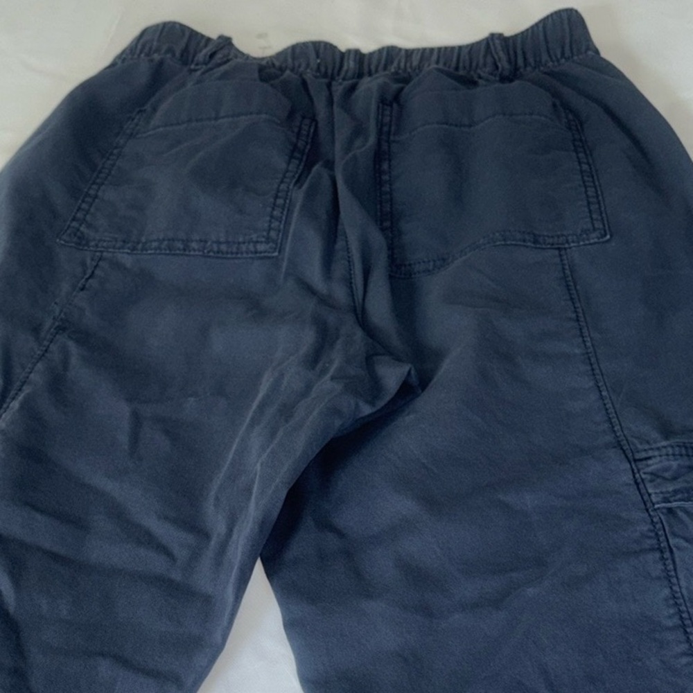 Blue Cargo Pants with Stretchy Fabric and Modern Fit - Picture 3 of 8